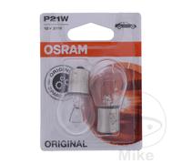 O compatible avec SRAM LAMPE, LUMIÈRE AMPOULE 12V 21W BA15S ULTRA LIFE (10UD)