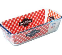 Ô Cuisine Moule à Cake en Verre Borosilicate 28 cm