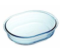 Ô cuisine plat ovale en verre borosilicate 25 x 20 cm