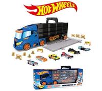 O.D.S. Transporter 50 Hot Wheels Valise Camion Avec Voitures Incluses
