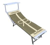 O-day Renato Balestra Serviette de plage en microfibre grande 170 x 90 cm Serviette douce et compacte pour économiser de l'espace Deluxe (03 - Boue/Sable)