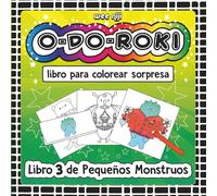 O-Do-Roki Pequeños Monstruos Libro 3: Libro para Colorear Cut-n-Fold Sorpresa Lleno de Monstruitos con Mundos Ocultos en Su Interior, ¡Diversión para ... con Mundos Acogedores para Colorear, Sin IA