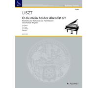 Ô douce étoile, feu du soir: Récitatif et Romance de "Tannhäuser" par Richard Wagner. WWV 70. piano.