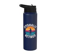 O-Fish-Ally Retraité Stainless Steel Insulated Water Bottle