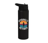 O-Fish-Ally Retraité Stainless Steel Insulated Water Bottle