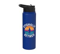 O-Fish-Ally Retraité Stainless Steel Insulated Water Bottle