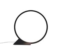 ARTEMIDE lampadaire pour intérieur "O" (Noir - Aluminium, silicone)