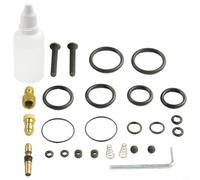 O-for Kit de réparation de bague pour haute pression 30 MPa 4500 psi, kit d'entretien de gonfleur avec joints et composants en cuivre, pièces de rechange pour main (ensemble B)