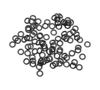 O for Ring 70 NBR Joint d'étanchéité pour bague, 100 pièces, diamètre extérieur 5-93 mm, épaisseur du cordon 0,5 mm, pour systèmes hydrauliques pneumatiques, pompes, robinets, capteurs, nettoyeur