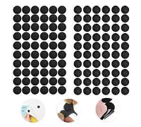 O-Kinee 540 Paires Autocollant, 20mm Scratch Autocollant Adhésif, Adhesif Double Face Rond pour Cadres Photos Installation, Bande Souple Aimantée Autocollante