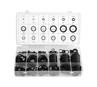 O kit anneaux, kit 279pcs 18 tailles o anneaux kit d'assortiment laveuses en caoutchouc joint en caoutchouc joint de plomberie réparation, joint plomberie, joint torique caoutchouc,rondelle caoutchouc