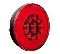O-Led Phare Ronde Feu Antibrouillard Arrière Et Position 12V 24V