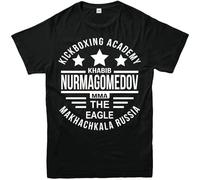 O-LIKE Kickboxing Academy T-Shirt Khabib Nurmagomedov The Eagle Makhachkala Russia Top L