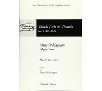 O Magnum Mysterium. Chœur Mixte et Accomp..