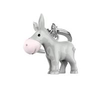 O meta[l]morphose METALMORPHOSE - Porte-clés Ane - MTM132-01, Taille unique, Gris