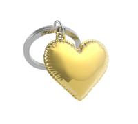 O meta[l]morphose - Porte-clés Cœur ballon d'hélium doré - MTM311-01 7,5x4x1