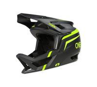O`Neal Flash V.23 Casque Unisex-Adult, Black/Neon Yellow, L