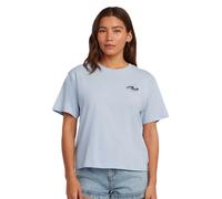 O´neill Boxy Back Print Short Sleeve T-shirt Bleu S Femme