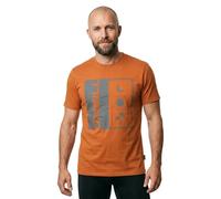 O´neill Front Print Short Sleeve T-shirt Orange M Homme