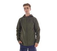 O`neill Veste Anorak Loisir Vert Capuche Extérieur Protection Du Menton Chaud