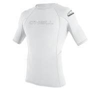 ONEILL WETSUITS Basic Skins S/S Crew Rash Guard Shirt Homme, Blanc, M