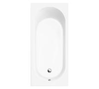 O.NOVO 170 x 70 cm Baignoire rectangulaire, sans pieds, blanc (UBA177CAS2V-01)