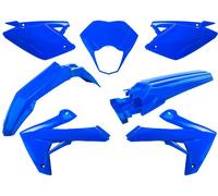 O PARTS Kit plastique bleu brillant - Rieju MRT/MRT Pro 50 (09-21)