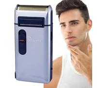 o rechargeable, électrique pour homme - Tondeuse à barbe pour ou alternative rechargeable | pour le visage avec design en géométrique, portable de soin du visage pour homme, pour usage