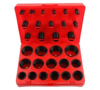 O-Ring Assortiment Boîte 382 Pièces 30 Tailles Caoutchouc Nitrile 70A Joint Joint Kit avec Boîte de Rangement pour Voiture pour Moto Robinet Hydraulique Pompes Et Installations Sanitaires Noir