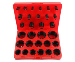 O-Ring Assortiment Boîte 382 Pièces 30 Tailles Caoutchouc Nitrile 70A Joint Joint Kit avec Boîte de Rangement pour Voiture pour Moto Robinet Hydraulique Pompes Et Installations Sanitaires Noir