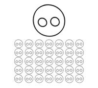 O Ring Assortment Kit,Precise Repair Replacement 36 Pieces,Precise Rubber O Ring | For Pool Filtration Water Circulation Valve Repair Commercial Rubber Sealing Rings Circular Gasket Maintenance Shaft