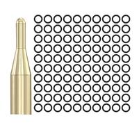 O Rings for Darts - 100PCS Anti-Slip O Rings for Dart Shaft, Dart Shaft O Rings | Long-Lasting Dart Rings for Metal 2AB Threaded Dart Shafts, Wear-Resistant Rings with Installation Tool