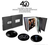 Star Wars A New Hope John Williams (Compositeur), London Symphony Orchestra (Interprète) https://www.fnac.com/a11079784/John-Williams-Star-Wars-Episode-IV-A-New-Hope-40th-Anniversary-Coffret-Triple-Vinyle-Edition-Collector-limitee-Vinyle-album?oref=13c58af5-e74f-c7cf-d471-3c679cc93b5e