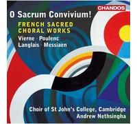 O Sacrum Convivium : Oeuvres Chorales Sacrées Françaises