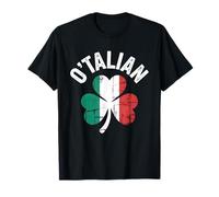 O’Talian Shamrock Italy Flag Irish Italian St Patrick’s Day T-Shirt
