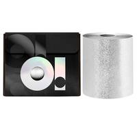 O! TOOLS - Silver Moon - Film aluminium rainuré en rouleau pour coiffeur et usage technique - Feuille d'argent durable de 100 m de long - Idéal pour la coloration du style - 1 pièce