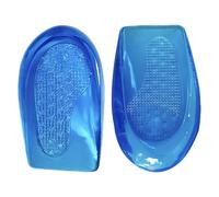 O/X Leg Correction Insoles, Silicone Heel Pads, Orthopedic Shoe Inserts, Shock-Absorbing Comfort, Enhanced Foot Support, 1 Pair, Standard Fit, Daily Wear for Leg Alignment