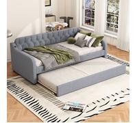 O.Ye Lit combiné - Non spécifié - 90x200 cm - Gris - Canapé-lit multifonction - Port USB intégré