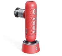 O`Yeet Nex Mini pistolet de massage, 4 têtes de massage amovibles, sac portable tendance, mini station de charge, 4 modes de vitesse calibrés