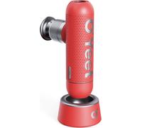 O`Yeet Nex Mini pistolet de massage, 4 x têtes de massage amovibles, sac portable tendance, mini-station de charge, 5 modes de vitesse
