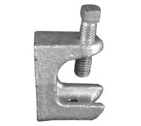 O-Z/Gedney IS-502 Serre-poutre en fer malléable pour conduit métallique rigide et raccords IMC, type IS, ouverture de mâchoire de 1,00 po, largeur 2,0", longueur de 2 cm, fer malléable