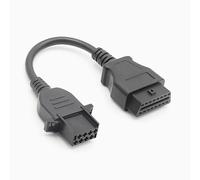 O06CS Bolwins OBD2 16 broches OBD1 8 broches V2 Câble adaptateur de diagnostic pour camion, câble adaptateur de diagnostic, compatible avec V olvo, longueur du câble : environ 26 cm