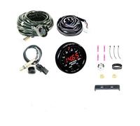 O2 Capteur D'oxygène Kit Jauge Rapport Air/carburant À Large Bande O2 Série X 30-0300 30-4110 LSU 4.9 0258017025 Capteur D'oxygène + 15 X 4,3 Cm Sonde Lambda Supérieure(30-0300 YE Decal)