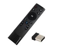 O21 Souris USB WiFi Air avec détecteur de mouvement et commande vocale pour PC, Smart TV, Android TV Box - Télécommande sans fil avec contrôle de mouvement, Plug & Play, design ergonomique