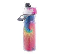 O2COOL ArcticSqueeze Mist 'N Sip Bouteille de brumisation isotherme Motif tie-dye
