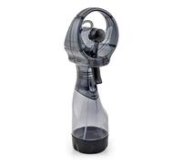 O2COOL Deluxe Handheld Battery Powered Water Misting Fan (Grey)