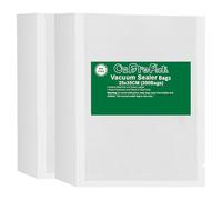 O2frepak 200 Sacs 25x35cm Sacs Machine Sous Vide Alimentaire,sans BPA et LFGB Sac de Congelation Sous Vide,Compatible Avec n'importe Quelle Scelleuse Sous Vide