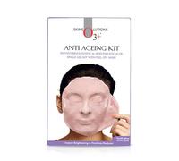 O3+ KIT-243 Kit visage anti-âge pour une peau radieuse et jeune | Réduit les ridules et éclaircit le teint | Avec masque pelable, 45 g
