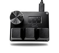 O3C OSU Quick Release Keyboard Magnetic Linear Switches Keyboard with Button and Screen,Copy and Paste,Shotcut,Macro Hotswap Mini