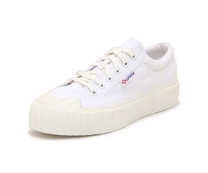 O6681 SNEAKER DONNA SUPERGA 2631 STRIPE PLATFORM WOMAN SHOES